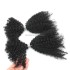 KAMA KC3 Locs Crochet Braids Bulk Manufactures Kinky Curly Remy Hair Indian Afro Braiding Weft Best Quality Bulk Human Hair