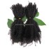 KAMA 100% Human Hair Afro Kinky Curly 4c Texture Afro Bulk Weaving Hair Extensions Factory Wholesale Price for Black Women