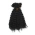 KAMA Wholesale Pre Stretched Bulk Human Hair Deep Curly Texture 100%  Human Hair Bulk for Braiding/Twists/Braids