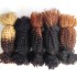 KAMA Virgin Afro Kinky Bulk Hair Big Package Afro Kinky Bulk Human Hair for Dreadlocks Twist Braiding Hair Extensions